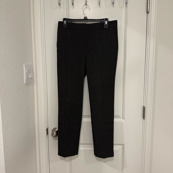 Ann Taylor Black Textured Women's Trousers Dress Pants Career Business Casual - Picture 3 of 8